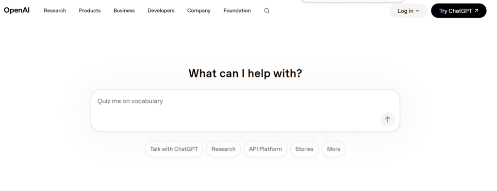 ChatGPT – The Most Reliable All-Rounder Tool