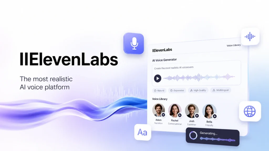 ElevenLabs (The Gold Standard for Realism)