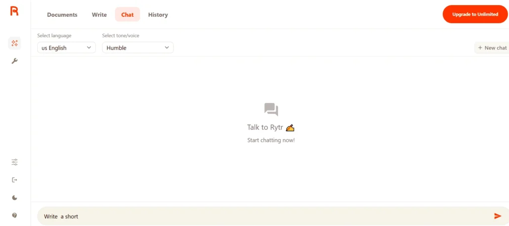 Rytr - Fast Tool for Short Copy
