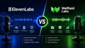 The Best AI Voice Tool for Your Brand: ElevenLabs vs WellSaid Labs