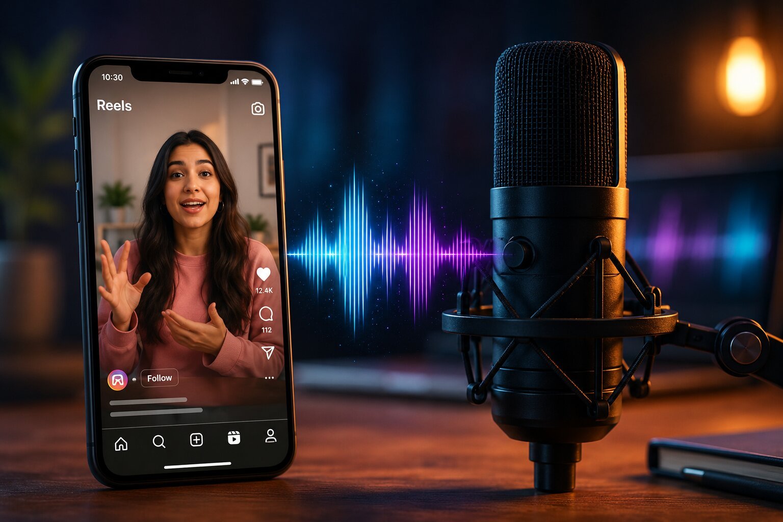 free AI voiceovers for Instagram Reels