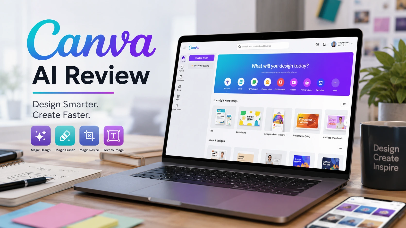 Canva AI Review (2026): Hands-On Testing, Features & Limits