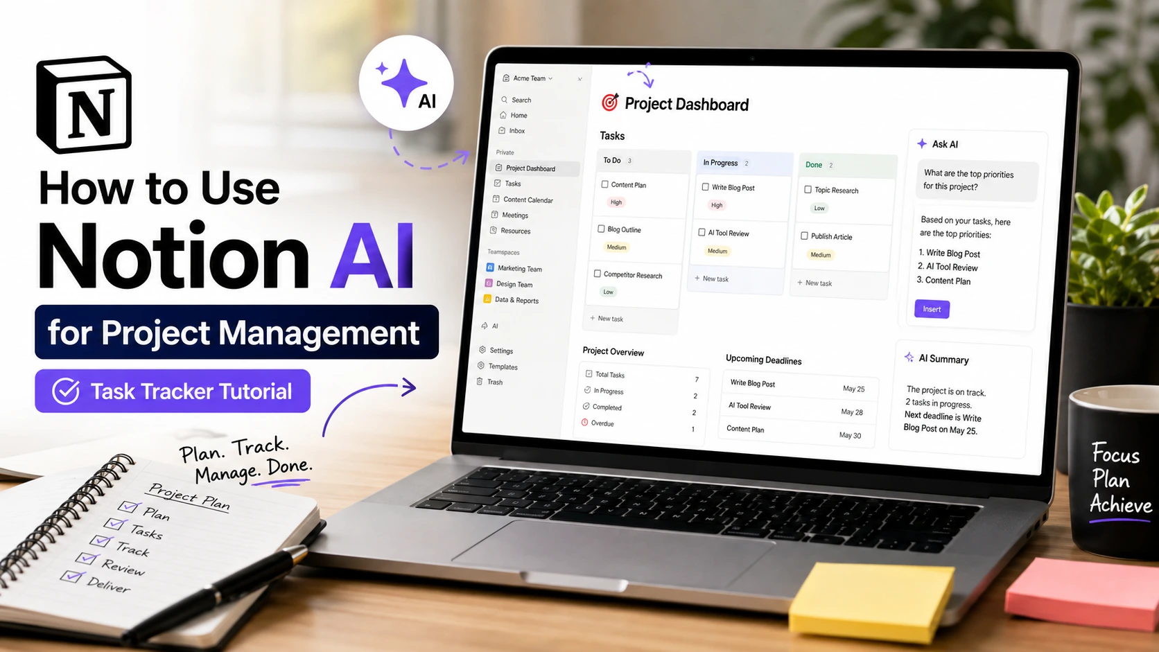 How to Use Notion AI for Project Management